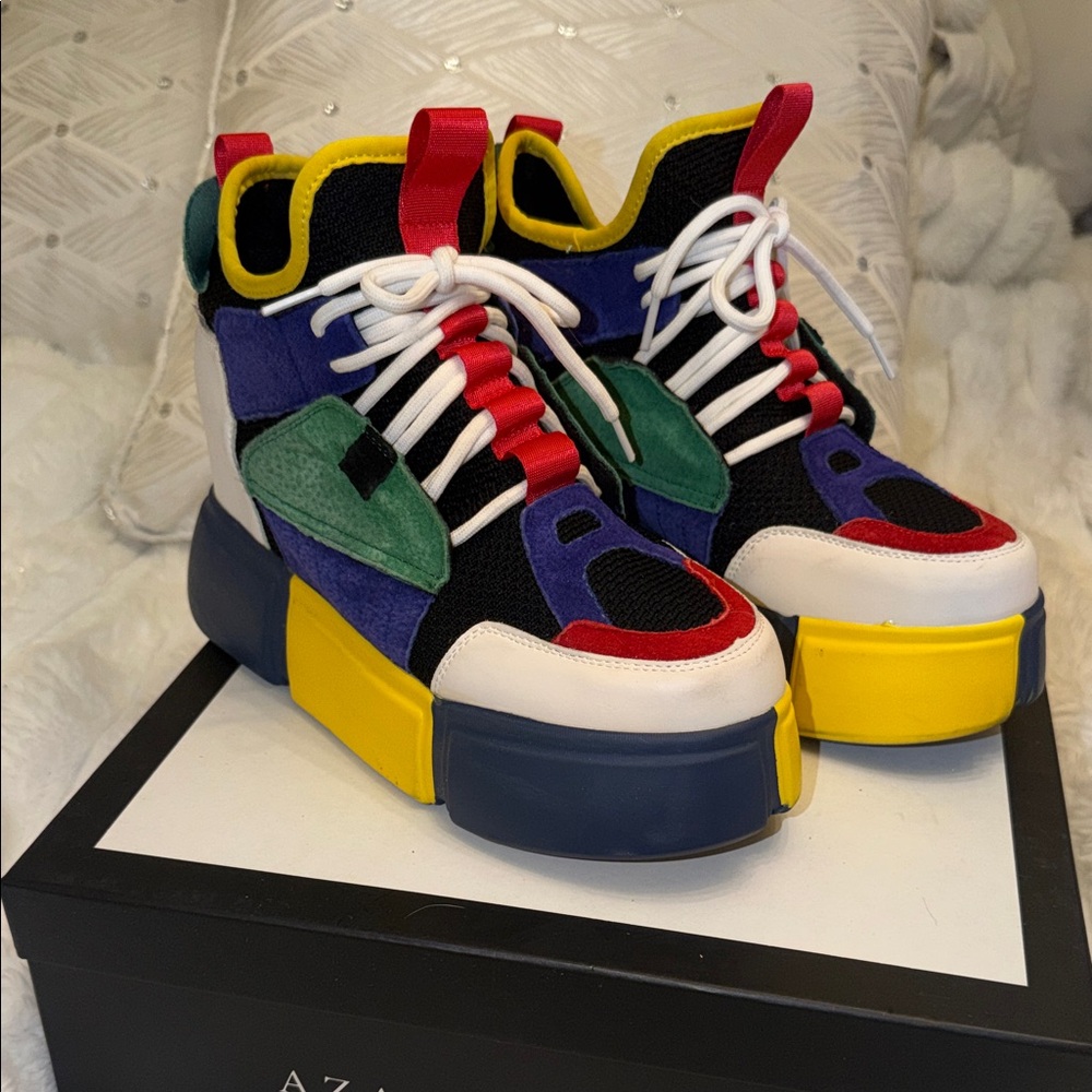 Colorful Platform Sneakers